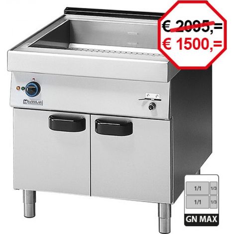 Bain marie 2 x GN 1/1 + 2 x GN 1/3 - Sensation 1100 - Gaz naturel - Modular (1/3)