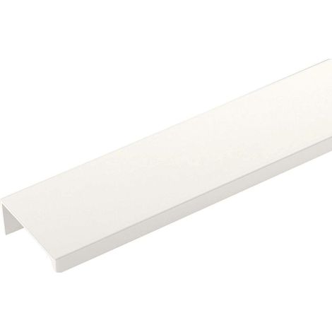 5er Pack - Griffleiste BLANKETT Jane 380 x 17,8 x 40 mm Aluminium weiß