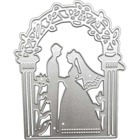 Stanzformen für Hochzeiten, DIY-Bastelarbeiten, Prägeschablone aus Kohlenstoffstahl