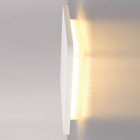 [NEUWERTIG] B-Ware SLV Plastra LED-Wandleuchte Wandlampe Deckenlampe Lampe Leuchte Wohnzimmer Gips (1/2)