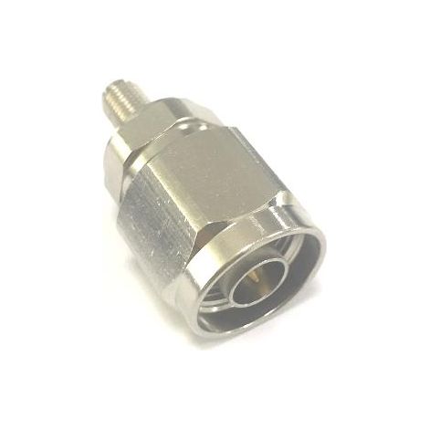 Adaptateur coaxial RS PRO N Mâle vers SMA Femelle, Droit, , 50O, 11GHz ( Prix pour 1 ) (1/3)