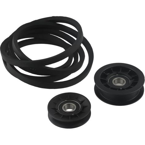 Kit de courroie d'entraînement de poulie de renvoi de rechange GX20286 GX20287 pour tracteur de pelouse L100 LA110 X120 225 cm (1/5)
