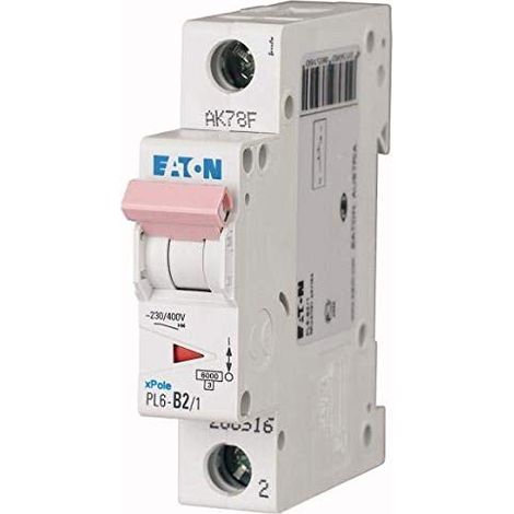 Disjoncteur 1P C 16A 6kA AC PL6-C16/1 286533