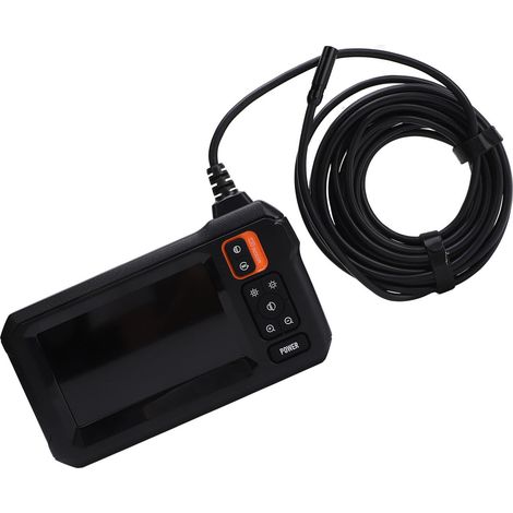 Caméra de canalisation haute définition avec écran, objectif de 8 mm, instrument de réparation et de test automobile, endoscope visuel industriel (1/5)