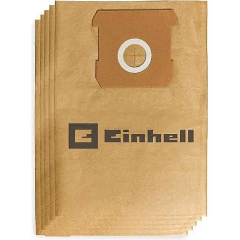 Pack 5 Bolsas Papel 12L para Aspirador EINHELL (1/5)