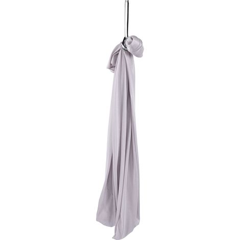 Hamac de Yoga Aérien 1x2.8m Sécurisé et Respirant pour Enfants - Soulagement Douleur, Élastique, Gris (1/5)