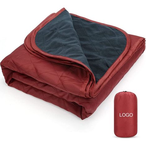Grande couverture de pique-nique imperméable avec sac de transport (1/2)