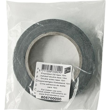 Ruban adhésif pour protection des doigts noir Matériau FINPROTECT PLUS : mousse acrylique