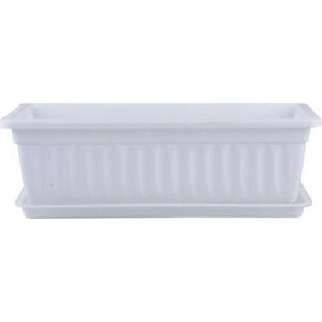 Pot de pépinière absorbant l'eau, pot à légumes à double paroi, pot de fleurs long, bassin en plastique pour l'Indonésie (1/5)