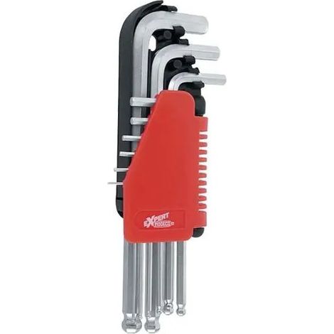 Clés allen modeco mn-54-119 acier chrome vanadium 9 pcs (1/2)