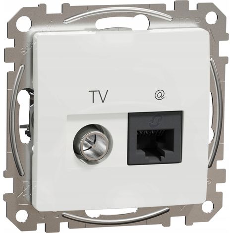 Toma multimedia Schneider Electric sedna design cat6 utp empotrable (1/3)