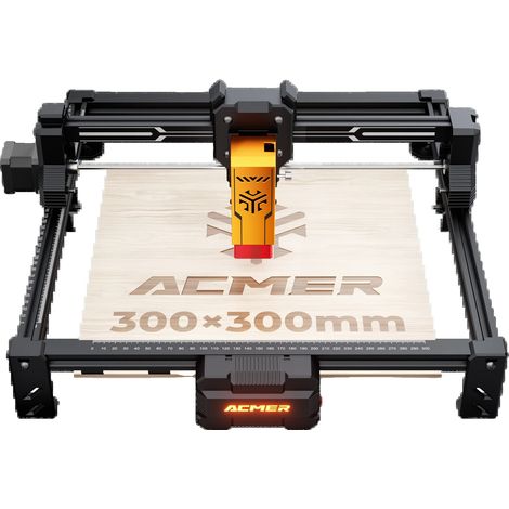 Máquina de grabado láser, alta velocidad, amplia compatibilidad de materiales, S2 12W (1/2)