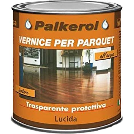 Vernice trasparente lucida per parquet trattamento legno protetto Veleca 750ml (1/4)