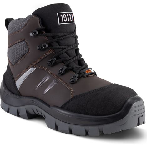 Chaussures de sécurité hautes Hot Cumin - S3L M AN HI CI FO LG SC SR - Gaston Mille (1/5)