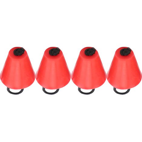 Bouchons de vidange en silicone pour bateaux gonflables et kayaks, lot de 4 pièces universel (1/5)