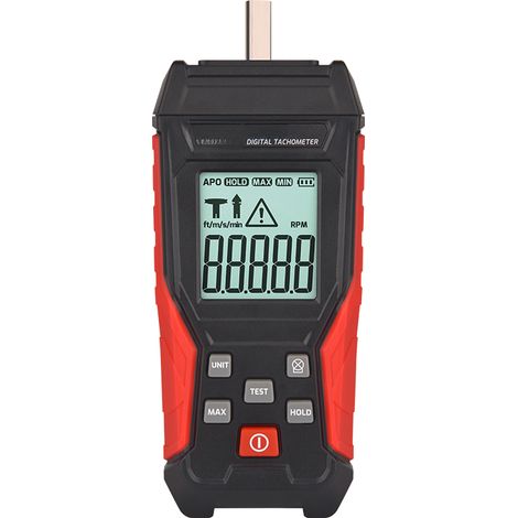 TASI Trians TA500A/TA500B/TA500C Digitalanzeige-Drehzahlmesser, optoelektronischer/kontaktbasierter Drehzahlmesser, linearer Drehzahlmesser (1/5)