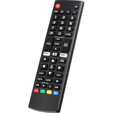 Télécommande Universelle pour LG Smart TV AKB75095308 AKB74915324, Compatible avec Toutes Les télécommandes LG TV de Remplacement (1/5)