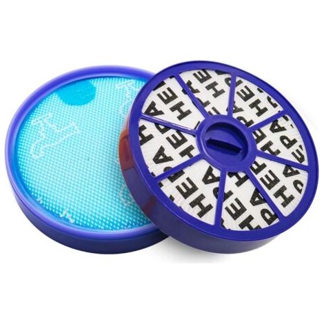 Kit de filtre HEPA lavable Compatible avec aspirateur pour Dyson DC19 DC20 DC21 DC29 (1/4)