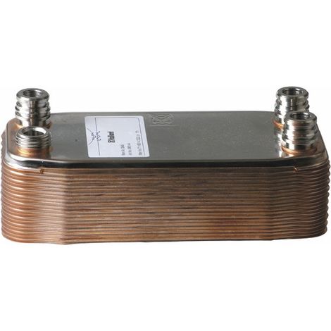 Scambiatore sanitario 20 piastre - DIFF per Vaillant : 065153 (1/3)