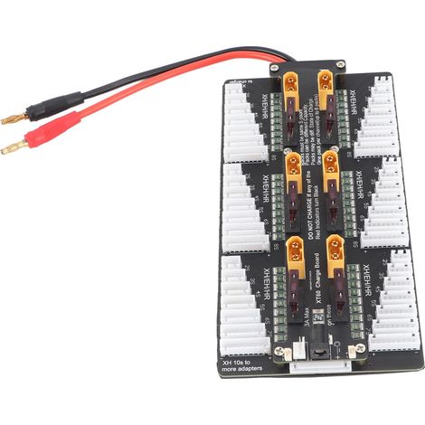Carte de charge de batterie XT60 pour batteries 2 à 8S, cartes de charge parallèle pour chargeurs d'équilibrage PL8 et PL6 (1/5)