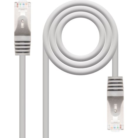 Cable Red Latiguillo RJ45 FTP Cat6 GRIS 15m