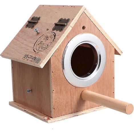 1 nid d'oiseau en bois (1/3)