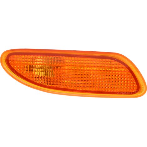 Rechte Seitenmarkierungsleuchte für Mercedes-Benz W203, Teilenummer 2038200821, aus robustem Polycarbonat, bernsteinfarben (1/5)