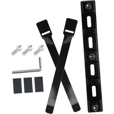 Multifunctional Bicycle Water Bottle Cage Holder, Black, 1 Set, Plastic (1/5)
