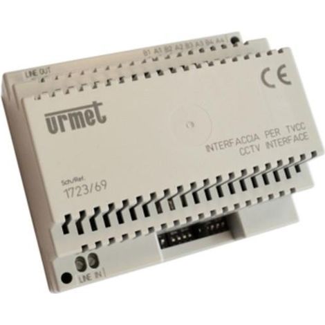 Interface 4 caméras de surveillance - URMET 1723/69