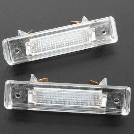 KIT LUCI TARGA A LED COMPATIBILE CON Mercedes SL R129 Classe E T Modello S124, VETRO TRASPARENTE (1/3)
