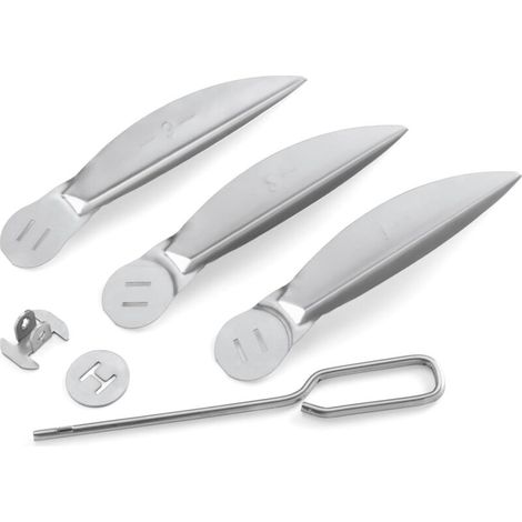 Weber One-Touch 22-1/2" Grillreinigungsset, Silber
