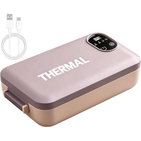 Boîte à déjeuner rechargeable Réchauffeur De Repas USB Rechargeable 7200mAh (1/5)