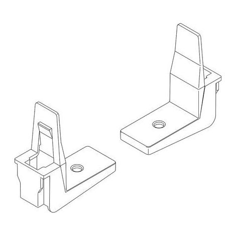 Supporti Per Canalina Verticale Mas Sdx (Bticino Cod. 94000Mv)