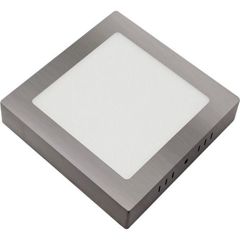 Downlight Superf.gabro 24w 3000k-4000k-6500k Niquel 2160lm 3,5x29x29 Cm (1/3)