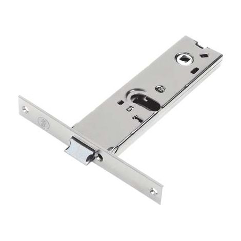 SERRATURA METALLO INFILARE 87000 YALE  B.Q INOX F.MM 16 F.OVALE M1+SCR H.MM 44 E.MM 70