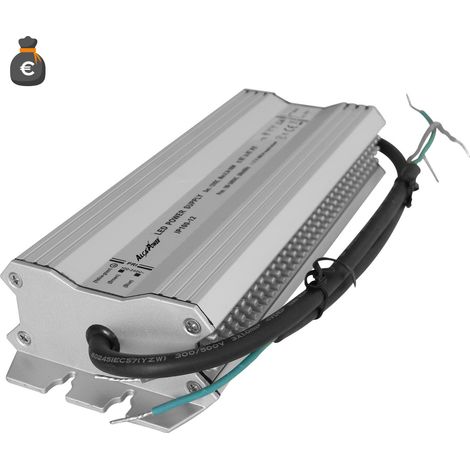 Alimentation Découpage Métallique Alcapower 12V 100W 8,3A IP67, Transformateur Stabilisé Haute Efficacité Extérieur Intérieur, Driver LED Durable