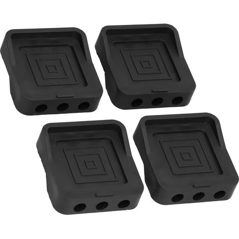 Patins en caoutchouc anti-vibrations pour lave-linge, pieds de nivellement pour meuble, appareil électroménager (1/5)