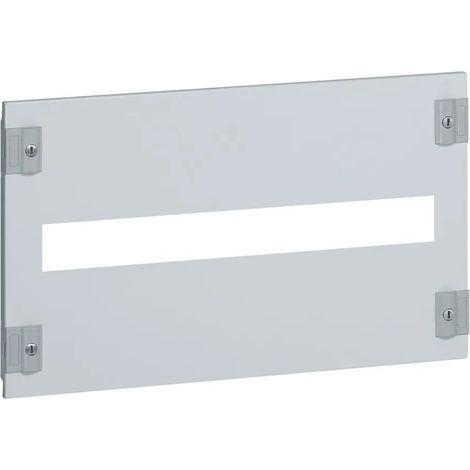 plastron modulaire - métal - hauteur 300 - legrand 020310 (1/2)