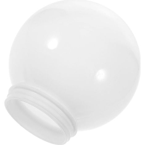 Abat-jour Sphérique Acrylique Lampadaire Extérieur Lampe Jardin Étanche Remplacement Globe Luminaire Terrasse Patio (1/5)