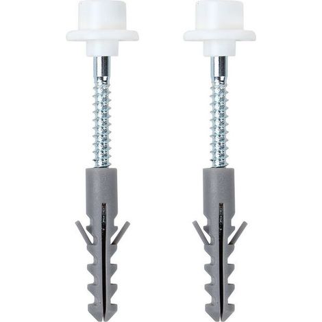 Kit Fixation Lavabo M10 x 110mm Pack 2 Acier Zingué Pour Robinet Salle Bain, Mitigeur, SCellement Chimique (1/4)