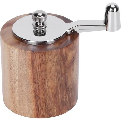 Sonew manuelle Pfeffermühle, manuelles Mahlwerkzeug, Pfeffermühle und Gewürzmühle mit langer Kurbel für die (1/4)