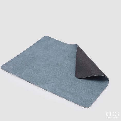 EDG Enzo De Gasperi Tovaglietta Bicolore Rettangolare 46 x 35 Cm Light Blue