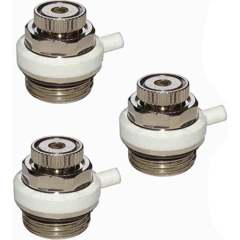 Durovent Heizkörperentlüfter 3er Pack 1/2" Metallausführung