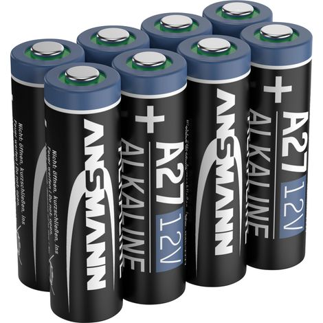 ANSMANN A27 12V Alkaline Batterie Spezialbatterie - 8er Pack (1/5)