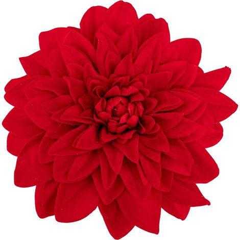 Dalia terciopelo sujeto D.20cm rojo - Feeric lights & christmas