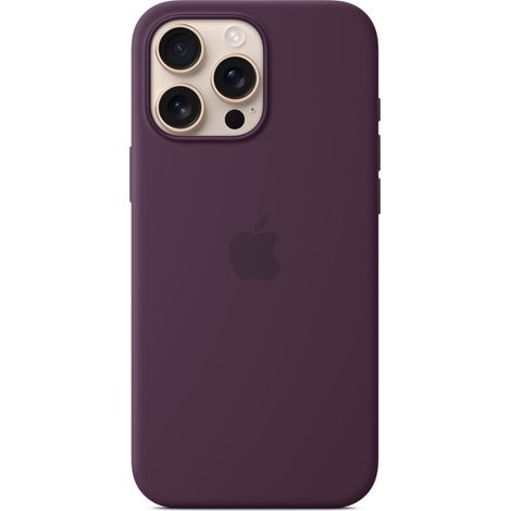 iPhone 16 Pro Max Silicone Case with MagSafe - Plum (1/4)