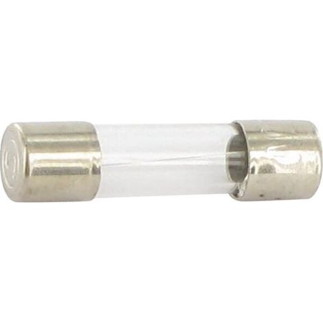 Fusible Cristal 1,6A Longitud 20mm paquete 10 unidades UNIVERSAL SI23511