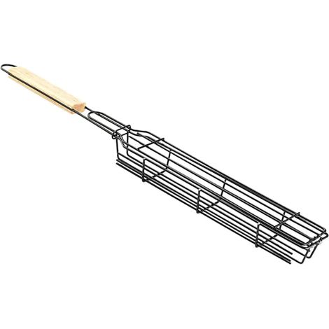 Panier à griller pour barbecue, support en acier au carbone (1/5)