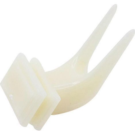 Fourchette à fruits pour oiseaux, ustensile d'alimentation en plastique de 1,7 cm pour perroquets.-AquaForge (1/5)