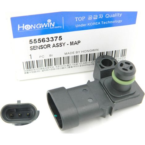 Capteur de pression d'admission 55563375 5WK96820 compatible avec Chevrolet Cruze et Opel (1/5)